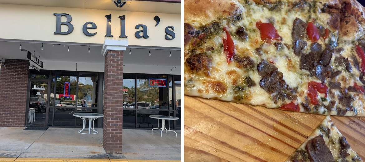 Bella's Steaks, Pasta and More Menu